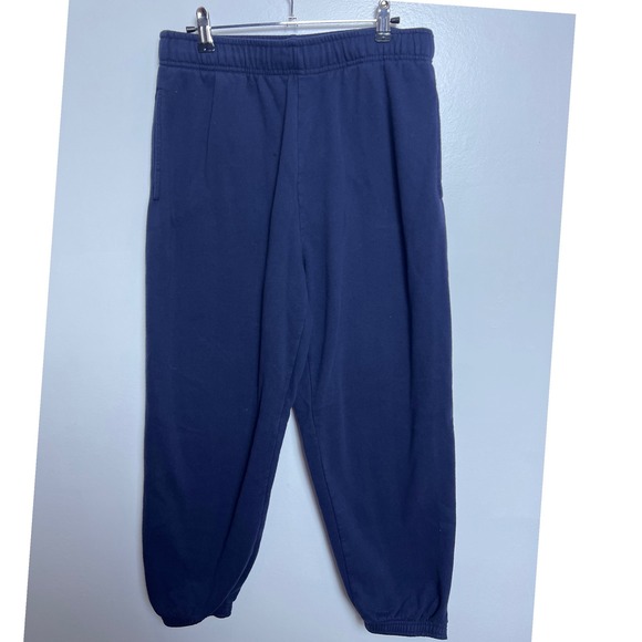 Kut from the Kloth Pants - Kut from the Kloth KUT/SO Navy Blue Cozy Fleece Boyfriend Fit Sweatpants L Loung